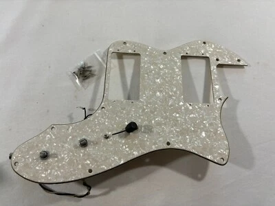 Golpeador Squier Classic Vibe 2021 años 70 Telecaster Thinline 3 capas blanco perlado Foto 1 de 4