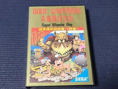 Samsung Gamboy Super Wonder Boy SEGA Retro Game Korean Version for SMS Console - Image 1 of 4