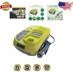 Portable Ryobi P131 Dual USB Car Charger - Compatible with All Ryobi Batteries - Picture 1 of 8
