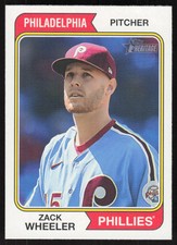 2023 Topps Heritage Base Zack Wheeler #303 Philadelphia Phillies