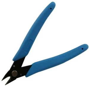 Xuron Wire Cutters Maxi Cable Shears Blue Snips Electricians Soft Grip From USA - Picture 1 of 3