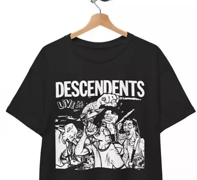 Camiseta Descendents Tour, Camisa de Música Rock Banda, Rock N Roll Para Fan Talla S-4XL Foto 1 de 4
