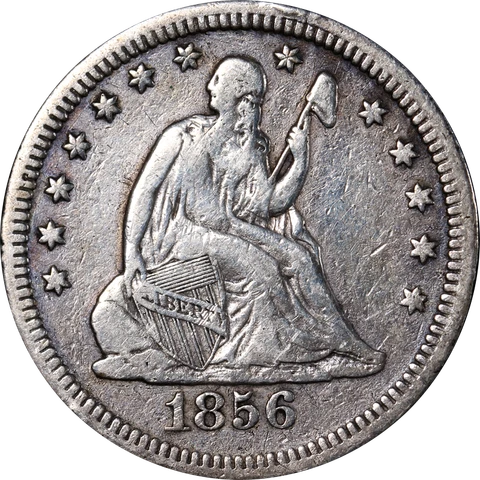 1856-P Seated Liberty Quarter Great Deals From The Executive Coin Company Cover
