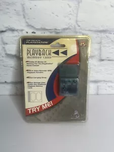 Interact PlayStation 1 PS1 15 Block Playback Memory Card - Picture 1 of 16