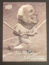 John McCain 2008 Upper Deck Presidential Predictor #PP-3 - Ted Williams