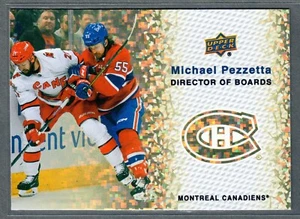 2023-24 Upper Deck Series 2 Michael Pezzetta Director of Boards Gold Sparkle SP - Picture 1 of 2
