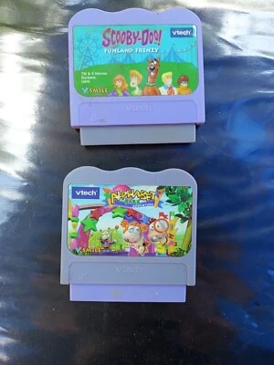 VTech Alphabet Park , Scooby Doo Funland, spiderman, VSmile Cartridge Game  - Image 1 of 4