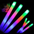 Party Festival Cheer Tube Colorful Flashing LED Foam Stick Glow Sticks RGB LED