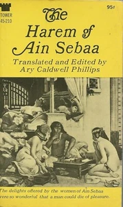 Tower Book 45-210 The Harem of Ain Sebaa Ary Caldwell Phillips Vintage Erotica - Picture 1 of 2