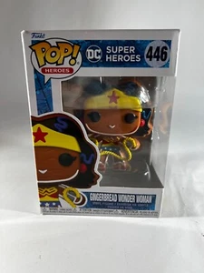 NEW Funko Pop! Vinyl: DC Heroes Comics Gingerbread Wonder Woman #446 Christmas - Picture 1 of 7
