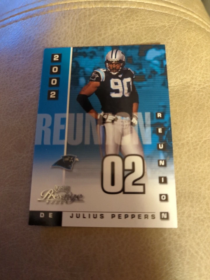 2003 Playoff Prestige 2002 Reunion #R22 Julius Peppers /2002 - NM-MT - Image 1 of 2
