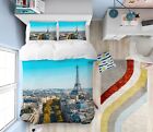 3D Stadt Paris H6902 Bett Kissenbezge Decke Bettdecke Abdeckung Set Erin 23