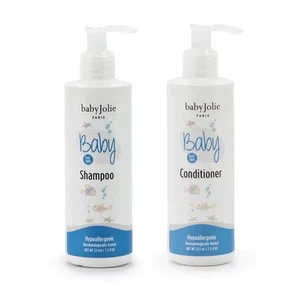 Baby Jolie - Baby Shampoo & Conditioner Set For Infant And Toddlers, Tear-Free F - Picture 1 of 12