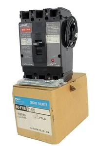 NIB FUJI ELECTRIC BU-FHB3150 CIRCUIT BREAKER BUFHB3150 600VAC 150A 3P - Picture 1 of 6