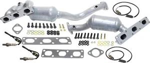 Catalytic Converter Kit for BMW 3-Series 2001-2005/X3 2004-2006, Front and - Picture 1 of 9