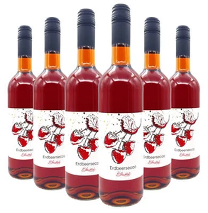Bleichhof Erdbeersecco – Perlwein, 6er Pack (6x 0,75l) - Picture 1 of 3