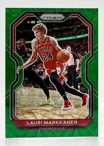 2020-21 Panini Prizm Green Scope #116 Lauri Markkanen 3/8 Chicago Bulls - Picture 1 of 2