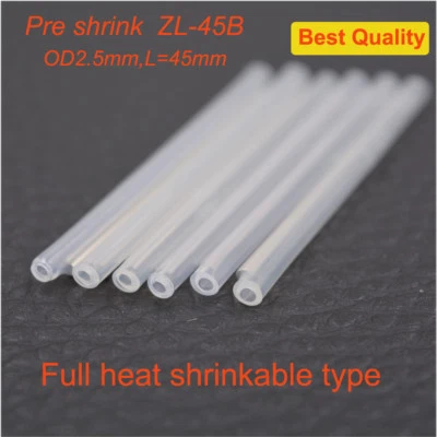 2500pcs φ2.5mm Pre-Shrunk Fiber Optic Fusion Splice Protector Sleeve 45mm - Image 1 of 4