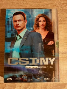 DVD CSI NEW YORK SECONDA STAGIONE EPISODI 2.13 - 2.24 NUOVO SIGILLATO - Foto 1 di 6