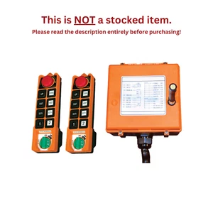 CONDUCTIX RADIO REMOTE CONTROL KIT, SAGA L10 SERIES, 08-BUTTON, 2-SPEED, 2 TX - Picture 1 of 3