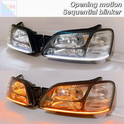 JDM Subaru Legacy BH5 BE5 98-01 Scheinwerfer Öffnungsbewegung Sequentieller B... - Bild 1 von 4