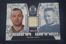 Glenn Hall 2017 Leaf Masked Men Vezina Winner Jersey Memorabilia Relic /2