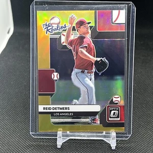 2022 Donruss Optic Reid Detmers TR-10 The Rookies Gold Prizm #10/10 - Bild 1 von 2