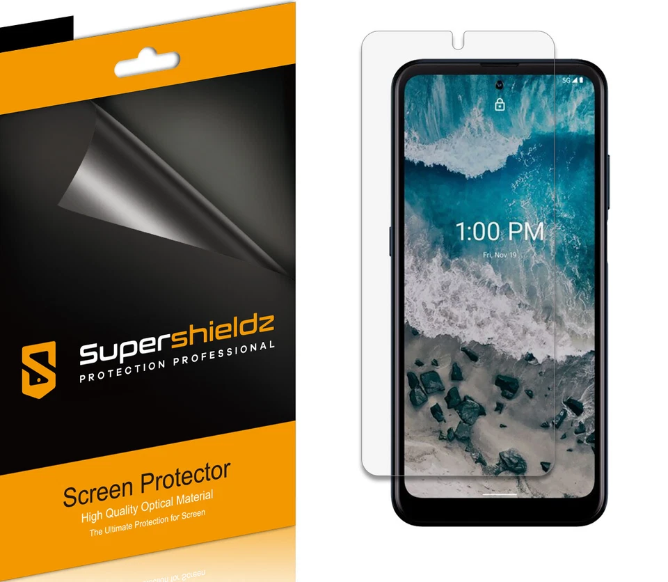 Protector de pantalla transparente 6X Supershieldz para Nokia X100 Foto 1 de 2