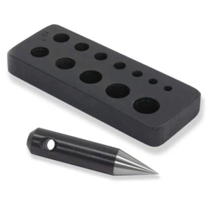 Collet Forming Plate Ø3 to Ø19 mm Punching holes with 17 Degree jewellery tools - Picture 1 of 1