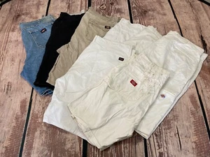 Dickies Shorts x8 Bundle Job Lot Men's Denim Workwear Grade B/C Stained - Picture 1 of 3