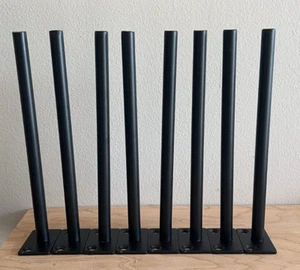12 PCS 8" Hidden Shelf Floating Wall Brackets Heavy Duty Metal For Wood Shelves - Picture 1 of 8