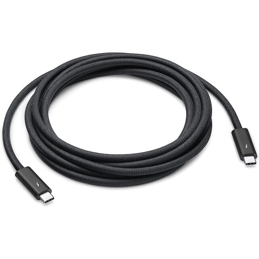 Apple Thunderbolt 4 Pro Cable for Mac/iPad/Display, 3m