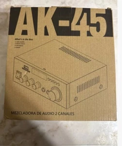 Home Audio Amplifier Receiver AK45 600W Blutooth 5.0 HiFi Stereo Power Amp - Picture 1 of 4