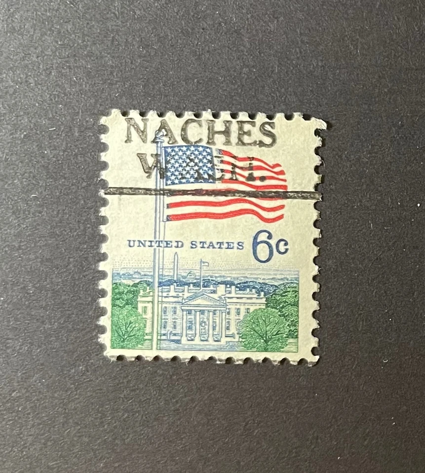 Naches, Washington Type 728 Precancel - 6 cents U.S. #1338 - WA - Image 1 of 1