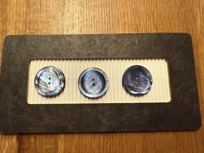 Knöpfe Aus Perlmutt, Franz Budke, 3 Stück - Bild 1 von 4