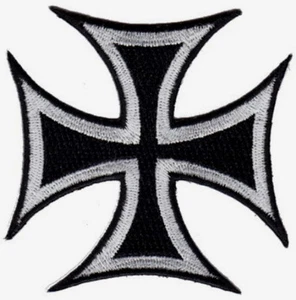 Kreuz gestickte Aufnäher 3"x3" zum Aufbügeln - Bild 1 von 1