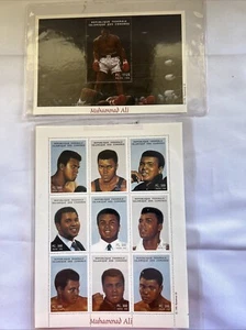 Hojas de estampillas Muhamad Ali Islamique des comores, lote de 2 artículos - Imagen 1 de 3