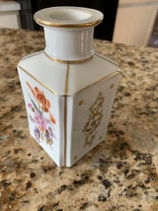 VINTAGE ERPHILA BLUMENVASE MIT GOLDRAND MADE IN GERMANY - Bild 1 von 7