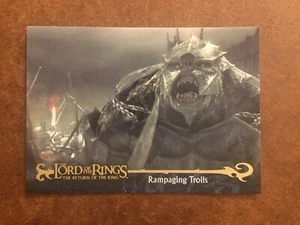 Rampaging Trolls 148 Lord Of The Rings Return Of The King Card - Picture 1 of 2