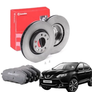 KIT DISCHI E PASTIGLIE FRENO ANTERIORI BREMBO NISSAN QASHQAI 1.5 1.6 2.0 DCI - Imagen 1 de 10
