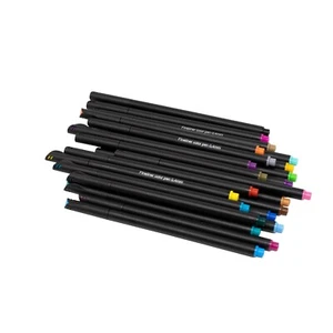 24 Colors Fineliner Fine Tip Pens Set 0.4mm Water Based Colored Markers Ranberri - Picture 1 of 4