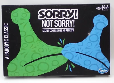 Hasbro Sorry! Not Sorry! Board Game Complete Made in USA EUC - Image 1 of 4