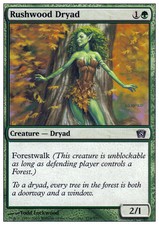 4x Rushwood Dryad MTG 8th Edition NM Magic Regular
