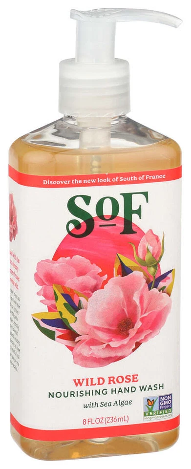 South Of France  Hand Wash Climbing Wild Rose  1 Each  8 Fl Oz - Image 1 of 1