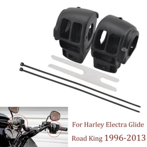 Kit de cubierta de carcasa de interruptor de control manual de manillar para Harley Touring 1996-2013 - Imagen 1 de 10