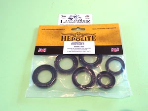 BSA BANTAM D10 D14 B175 ENGINE GEARBOX OIL SEAL SET HEPLOITE 'NEW' - Picture 1 of 1