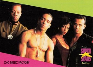 1991 Pro Set MusiCards UK #16 C&C Music Factory
