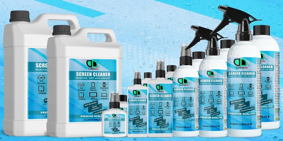 Laptop Screen TV LCD LED PC Monitor iPad Mobile Phone Cleaner Cleaning Liquid UK - Image 1 of 4