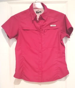 Habit UPF 40+ Angelshirt Damen M Medium fuchsia belüftet kurzarm - Bild 1 von 10