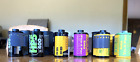Lot of 6 Black &amp; White Ilford HP5+, Kodak print film Px-135, Tx-135, Pro 400